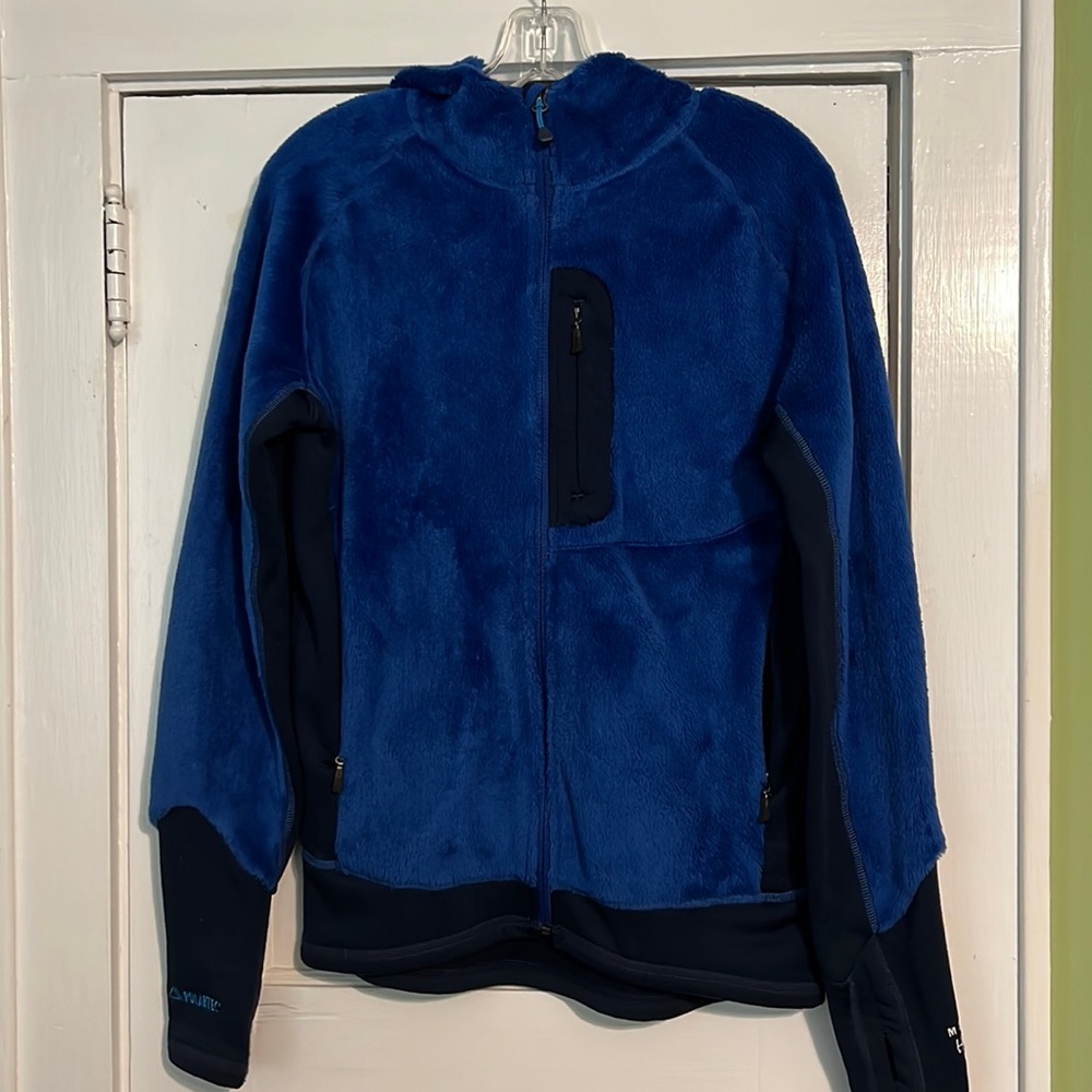 Mountain Hardwear hooded fleece jacket